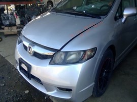 2009 HONDA CIVIC, LX MODEL, SILVER, 1.8L, AT.  A26272